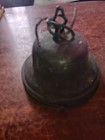 Antique Industrial Brass Light Fixture Shade Mount 6  Mogul Socket 