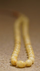 Natural Baltic Amber Prayer 45 Olive Beads Misbaha Tasbih Komboloi Rosary 28g