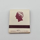Vintage Caesars Palace Las Vegas Matchbook Circus Maximus Cleopatra Barge Logo