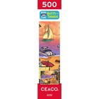 Butts On Things - Brian Cook - Ceaco- Tropical 500 Piece Jigsaw Puzzle