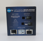 Clear Tv Hdtv Digital Indoor Antenna Black Model Ctv X-72 As Seen On Tv 
