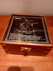 Antique Reproduction United Brass Nautical Sextant Vntg