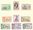 Turks   Caicos Islands  Album Page 1953 57 Sg234 46 Mint Hinged