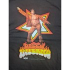 Wcw Disco Inferno T Shirt Mens Xxl Black Graphic Wrestling T-shirt 1998 Wwf Ecw