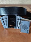 Poker Ace Lighter Belt Buckle Combo   Detachable Buckle   Fits 36   40    29 99
