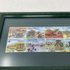 Mickey Mouse  Postage Stamps 10 Framed Original Sierra Leone   Grenadines7 x13 