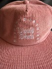 Brand New Liquid Death Murder Your Thirst Pink Corduroy Adjustable Cap Hat