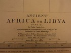 1844 Beautiful Huge Color Map Of Ancient Africa Libya Egypt Alexandria Atlas