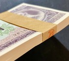 Japan 100 Yen Old Banknotes  1953  P90c Unc Full Bundle 100 Notes 