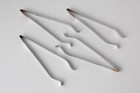 Vintage Cesco Stainless Steel Print Tongs  set Of Four  For Darkroom Printing