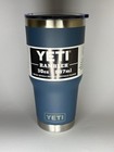 New  Rambler Tumbler Yeti 30oz Stainless Steel    Navy Blue   Double-wall  