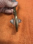 Vintage Hood Ornament   Brass And Glass Automotive   Car Truck Hot Rat Rod