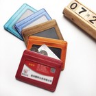 Slim Minimalist Front Pocket Wallet Rfid Blocking Credit Card Holder Id Window