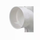 Tuf-tite 4 In  Septic Tank Sanitary Inlet outlet Tee Baffle 