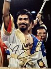 Manny Pacquiao Signed Auto Boxing 11 X 14 Photo Ring Introduction Psa  an44702