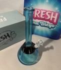 New 12  Fresh Glass Water Pipe Beaker Bong Hookah Usa Made Durable Sturdy Piece