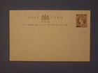 South Africa Natal Qv 1 2d Postcard Overprint Postal History B15