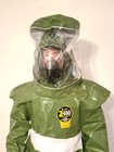 Kappler Zytron 400 Overhood Z4h750  Radiation  Biohazard Chemical Suit  Gas Mask