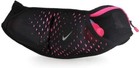 Nike Double Flask Pocket Running Belt 20oz Water Bottle Black hyper Pink New