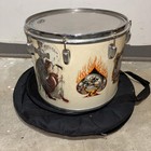    vintage Slingerland 15  White Wrap Concert Tom 1970s