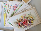Lot Of 33 Vintage Greeting Cards Assorted Occasions With Envelopes New Unused
