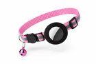 Airtag Cat Collar Breakaway Reflective Kitten Collar W  Apple Airtag Holder bell