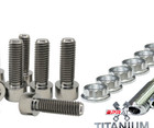 81-84 Atc250r Ti Top End Stud Bolts Titanium Cylinder Head Stud Bolt Kit Intake