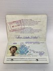 Vintage Expired Passport Cancelled Obsolete Us Travel Collectible 1986  1 Bk3