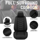 For Mercury Grand Marquis 2000 2011 Seat Covers Standard 2 Seats Black Leather