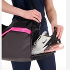 Nwt Nike Radiate Training Duffel Gym Training Bag 25l Black-thunder Grey Pink