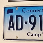 Connecticut Camper License Plate     free         Ad 91897   Camp Trailer Tag