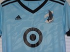 Emanuel Reynoso Minnesota United Fc Adidas Mufc Mls Soccer Adult M Jersey Blue