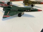 Vintage Friction Tin Army Air Force Marine Navy Toy Planes Japan Nos