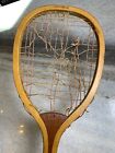 Antique 1890s Wood Wooden Wright   Ditson Tennis Racquet Racket Boston Ma Mass