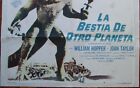 1957 20 Million Miles To Earth Ray Harryhausen 1sh Movie Poster Rare Ed 