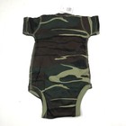Hooters Baby Infant 6 12 18 Months One Piece Woodland Camo Logo Owl Cotton New