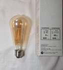 New Led 6w   60w Amber Tint Soft Light Bulb Damp Rated Vintage Extrasshipfor 7   