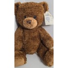 Build-a-bear Cocoa Brown Fuzzy Jointed Teddy Bear Plush 17  Blue Eyes W Tags
