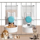 Rabbit Feeder   Water Bottle For Cage   Bunny Pet Food Dispenser  Blue