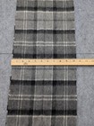Barbour Tartan Scarf Rectangle Merino Wool Cashmere Gray Timeless Old Money Cozy