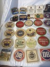 Lot Of 67 Vintage Mixed Beer Coasters