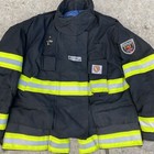 Fire Dex Firefighter Turnout Bunker Coat Black Omni Vantage 52 X 32 X 37 2015