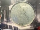 Potus The White House James L Polk 1845 Liberty Half Dollar Coin Card Mbo 