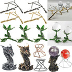 Wholesale Crystal Ball Display Holder Base Sphere Rack Fossils Stand Ornaments