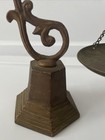 Antique Brass Gold Decorative Balancing Scale Ornate Intricate Design