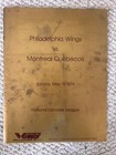Vintage Pro Indoor Lacrosse Commemorative Programs  3 