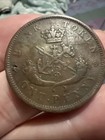 1857 - Bank Of Upper Canada  Bank Token   One Penny  - Very Nice Piece