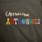 Astroworld Travis Scott T Shirt Wish You Were Here Long Sleeve Black M  rare 