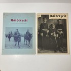 Rare Vtg Lot Of 7 Kaiserzeit Magazine Issues 1976 - 1977 The Journal Of Imperial