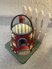 Mary Engelbreit Bookends Watering Can Flower Pots Picket Fence Michel Co